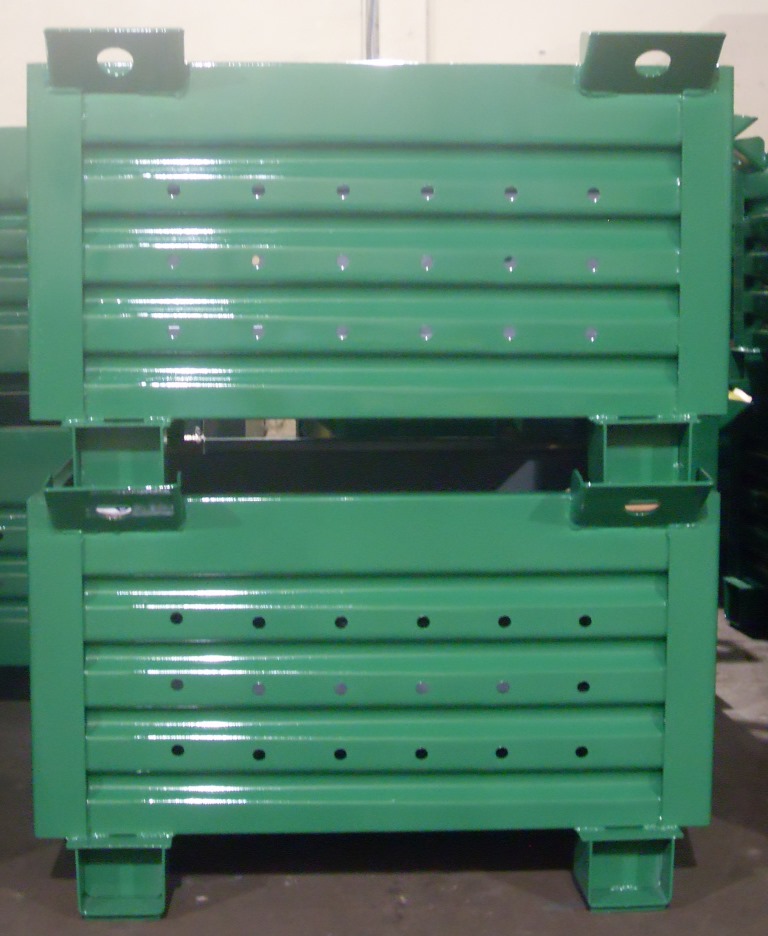 Caixa Metalica Empilhavel Rg1